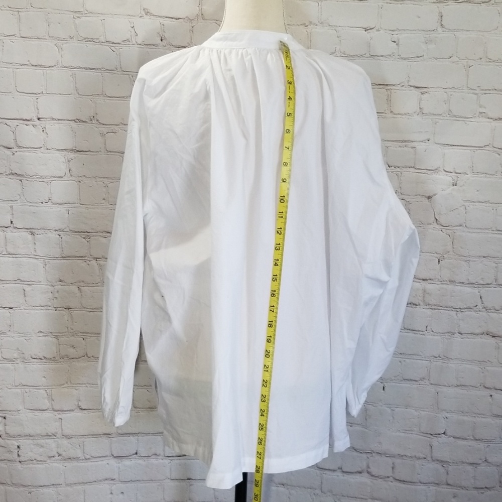 Free People White Hey Baby Blouse NWOT - Picture 4 of 7